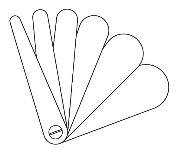 Groove Radius Gauges Mennens Belgium